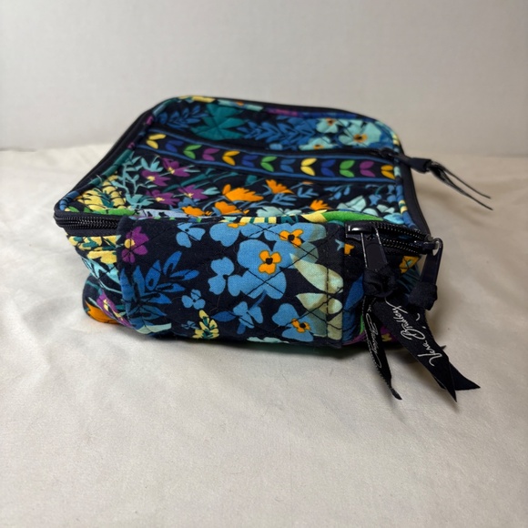 Vera Bradley Insulated Classic Midnight Blues LunchBox Tote Quilted Zip RETIRED - Picture 4 of 9